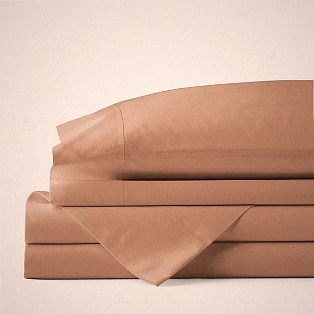 Company Cotton Classic Cool Cotton Percale Bed Sheet Set