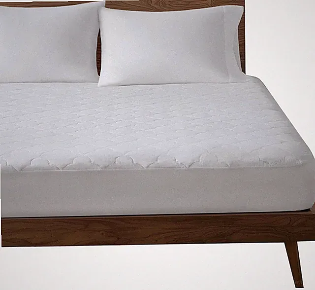 King Mattress Protector Cotton Quilted Cooling Topper 15 Inch Deep Pocket