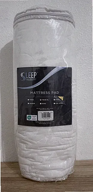 Mattress Pad Cotton Percale Quilted Mattress Pad Twin Xl