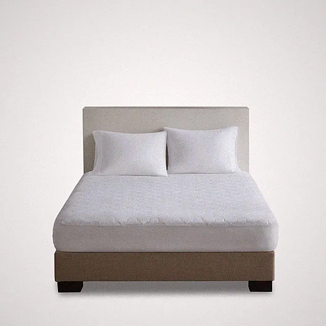 Sleep Philosophy Full Mattress Pad, Cotton Mattress Protector Classic Cloud Q...