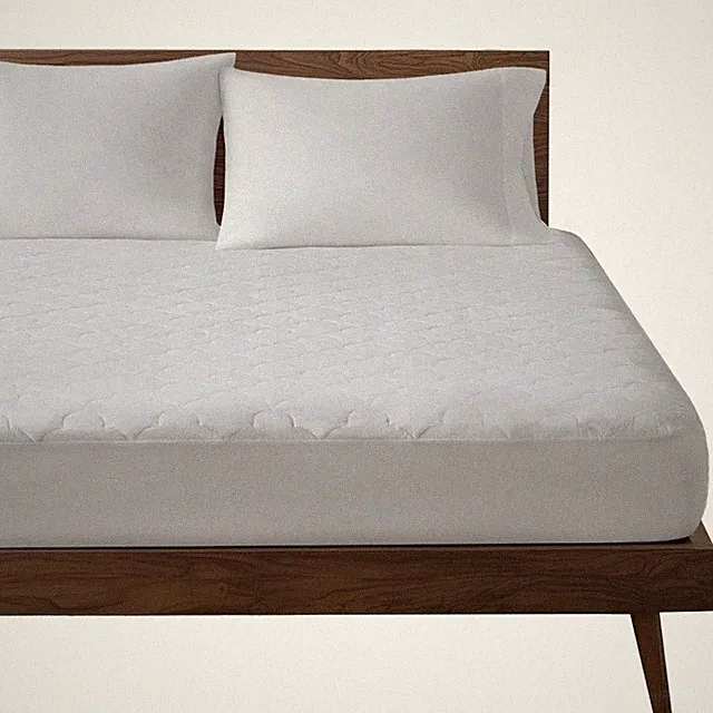 Sleep Philosophy Queen Mattress Pad, Cotton Mattress Protector Classic Cloud...