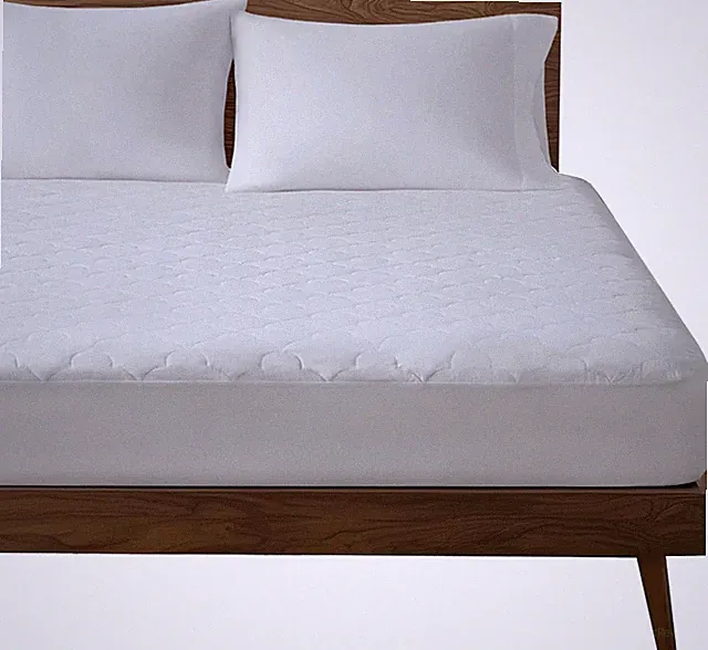 Sleep Philosophy Queen Mattress Pad, Cotton Mattress Protector Classic Cloud Qui